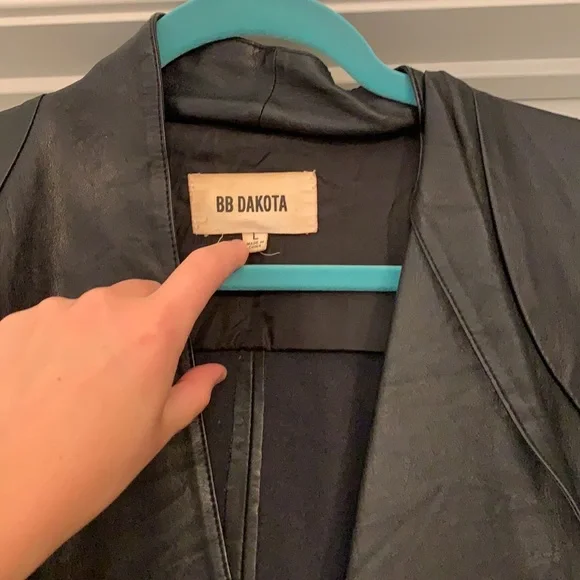 BB Dakota Leather Jacket - Picture 2 of 4